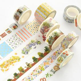 La cinta washi se puede reciclar